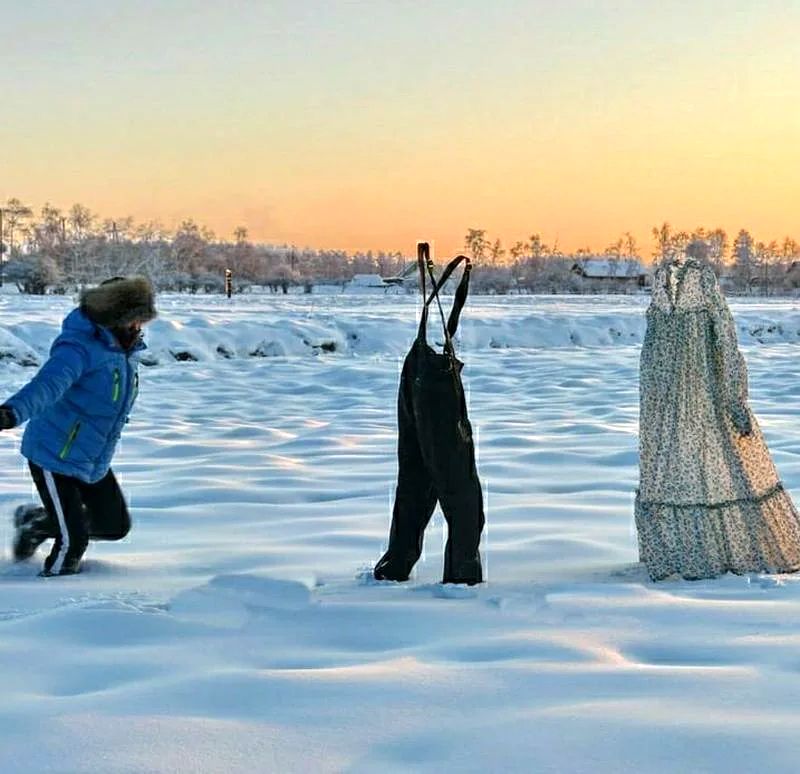 Фото якутии в мороз